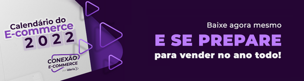 banner pequeno calendário do ecommerce 2022